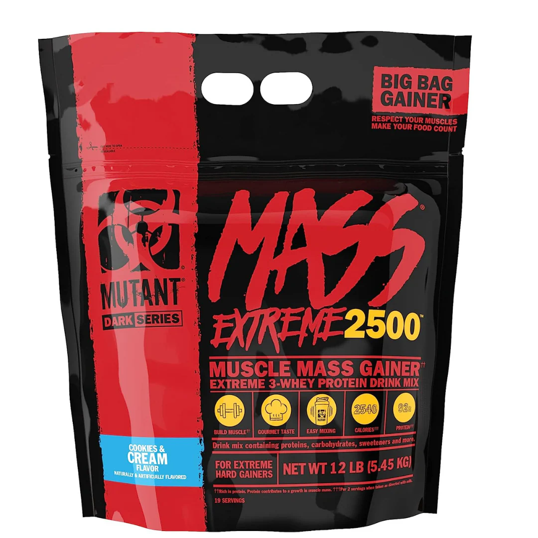 EXTREME MASS GAINER - MUTANT 5.44KG – Image 3